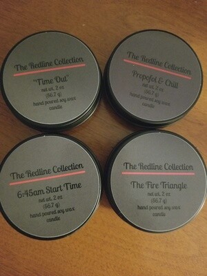 The Redline Collection Candle 4 pack (Get all four scents)