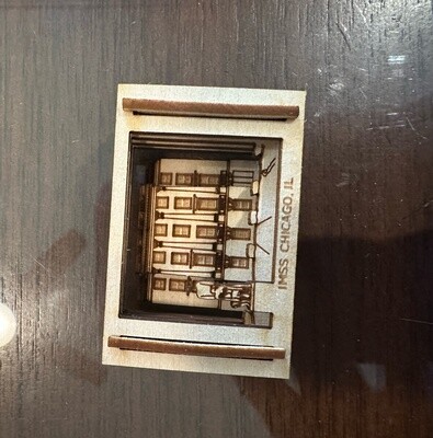 IMSS Building Matchbox Miniature