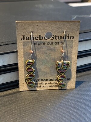 DNA Earrings - Jabebo Studio
