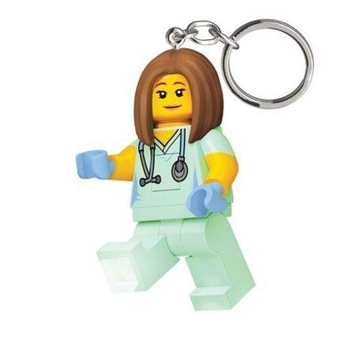 LEGO Classic Veterinarian / Nurse Keychain