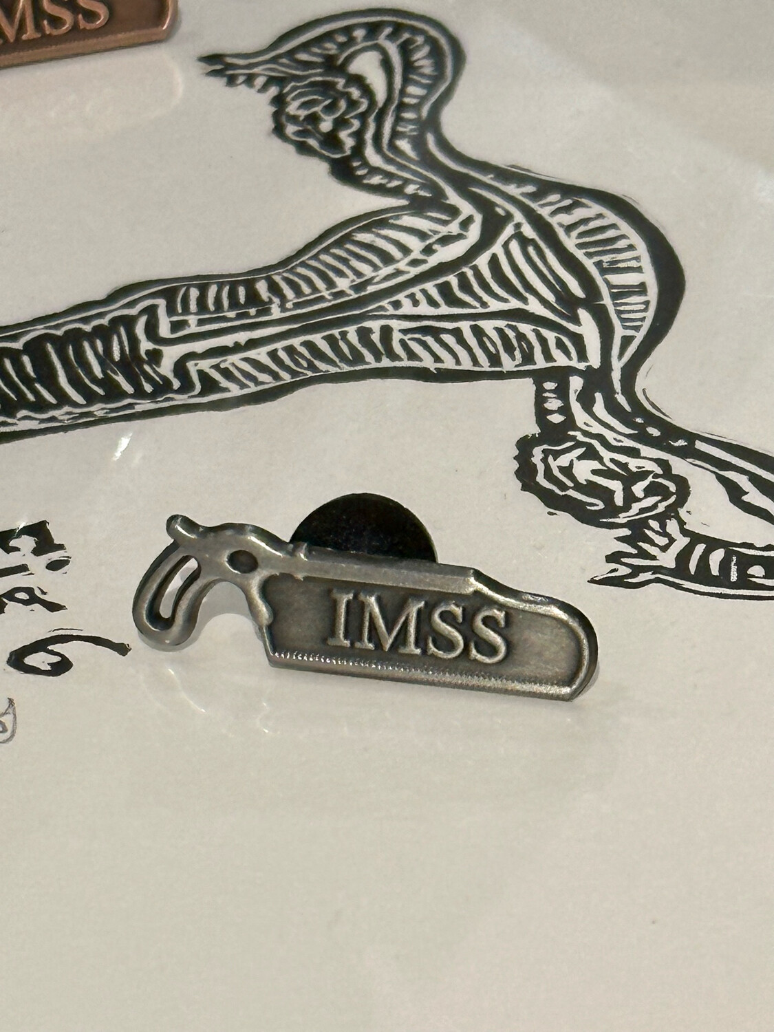 IMSS Bone Saw Pin (Silver)