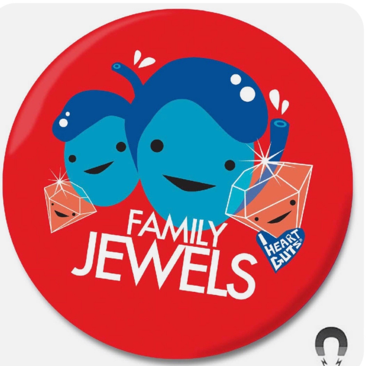 Family Jewels Magnet