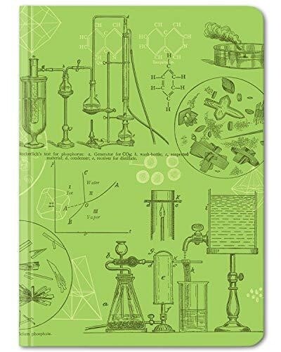 Chemistry Beaker Notebook (Mini Hardcover, Dot Grid Pages)
