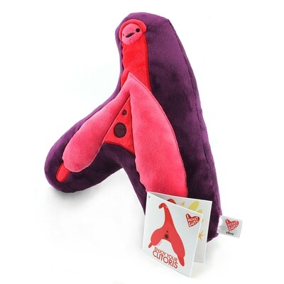 3D Clitoris Model Plush