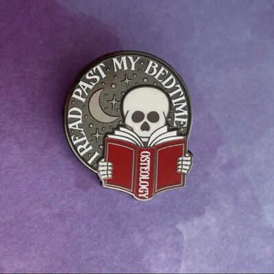 I Read Past My Bedtime Pin