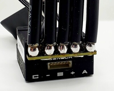 Solder 10 Gauge Wires To R1 Digital 3 ESC