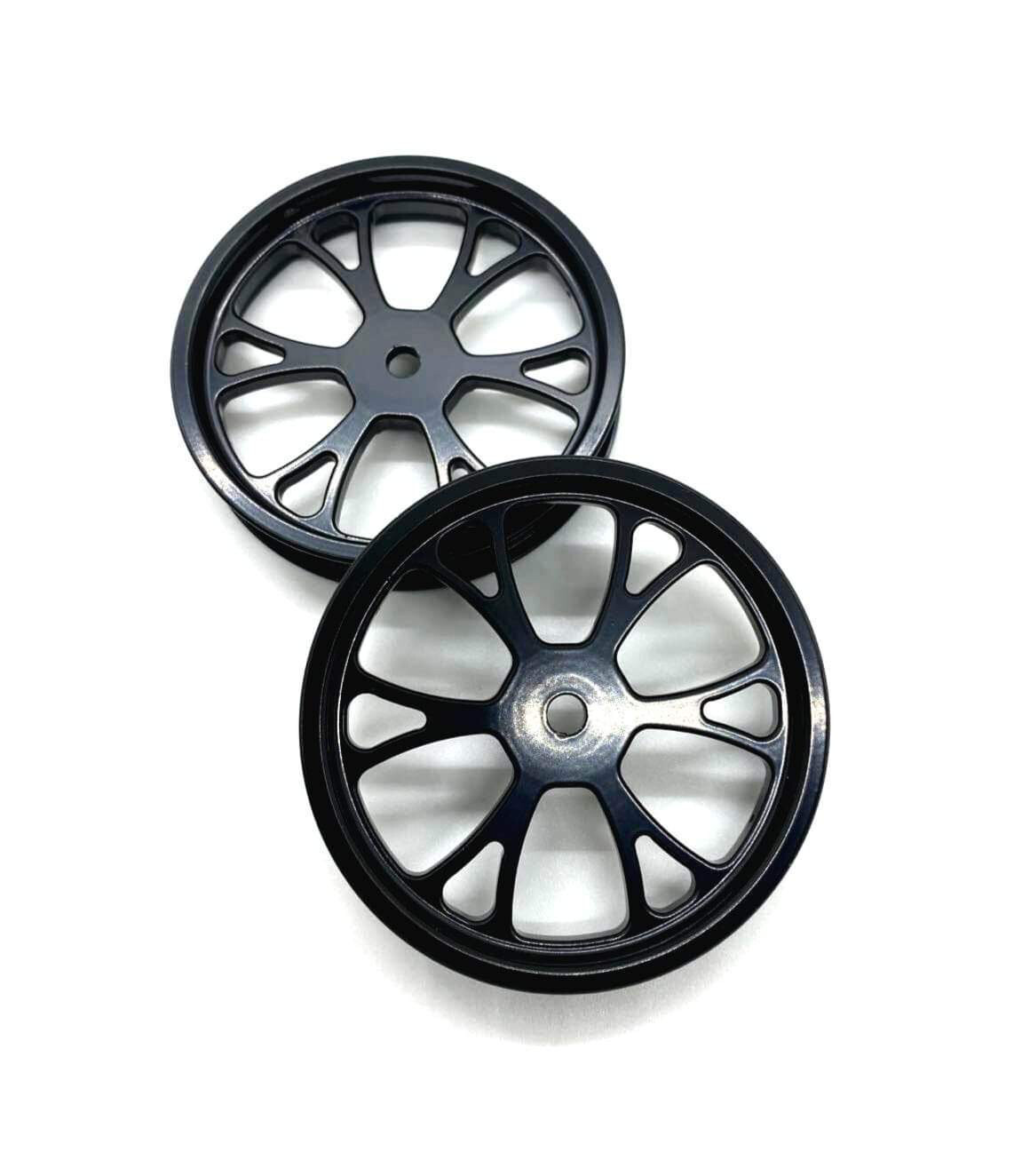 B-Mag Super-V Magnesium Front Rims - Black