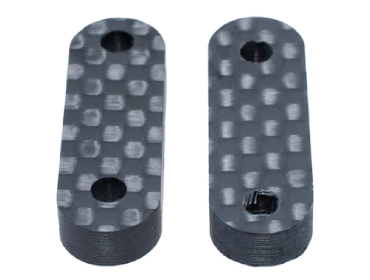 DC1 Carbon Fiber Front Cross Bar Riser Set