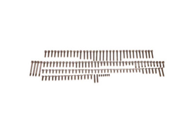 DC1 Complete Titanium Screw Kit-silver