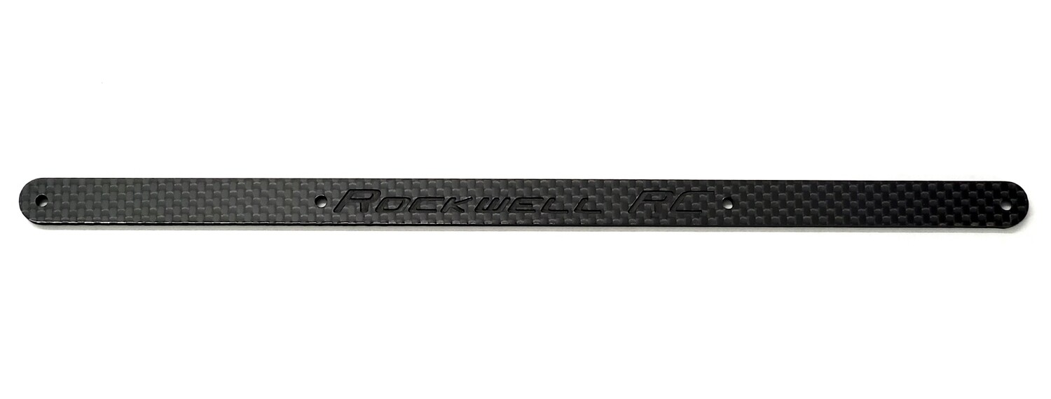 Wide Upper Crossbar 3mm Thick Carbon For R1 DC