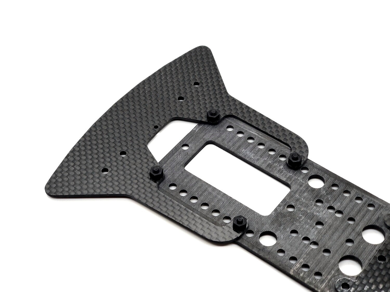 DC1 Carbon Front bumper Works With Large Servo Mount
