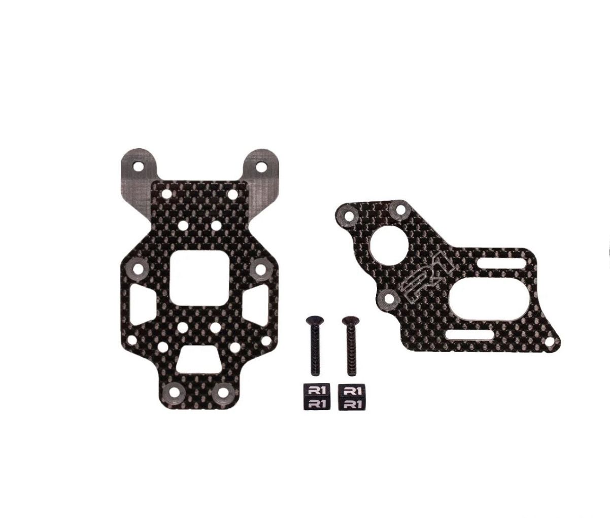 DC1 Carbon Fiber Motor Mount Lowering Kit (Laydown Transmission)