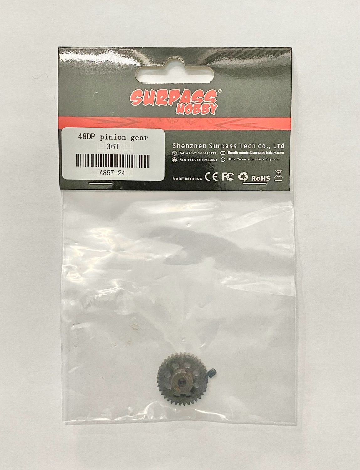 Surpass Steel Pinion 48p 36t