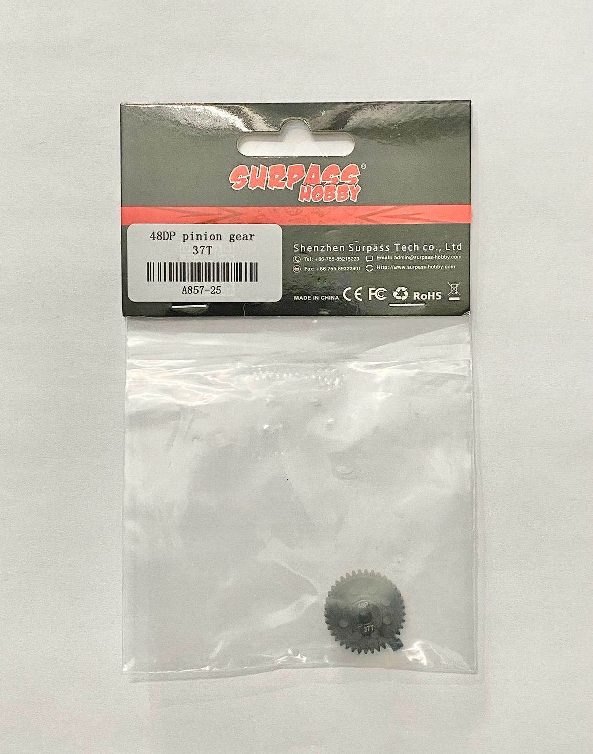 Surpass Steel Pinion 48p 37t