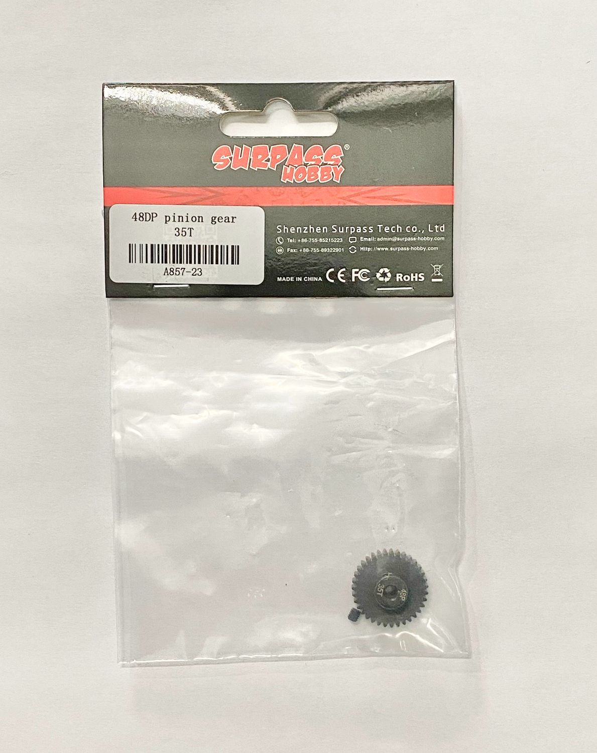 Surpass Steel Pinion 48p 35t