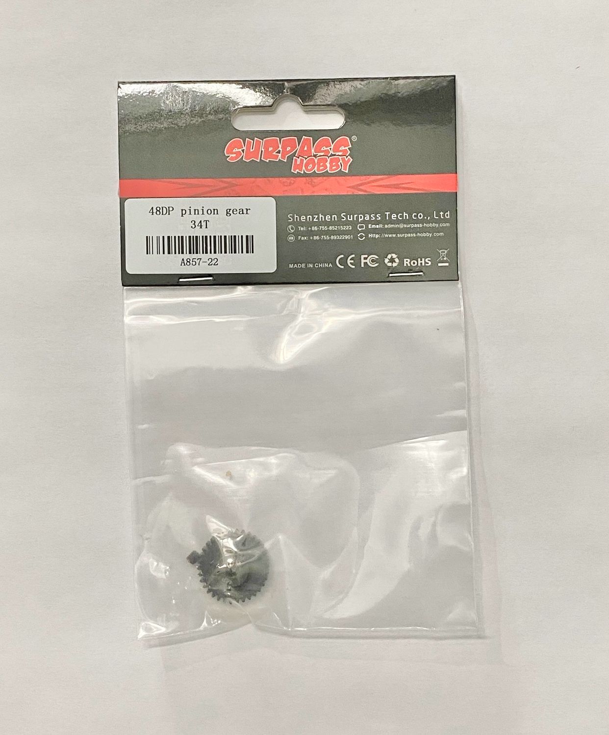 Surpass Steel Pinion 48p 34t