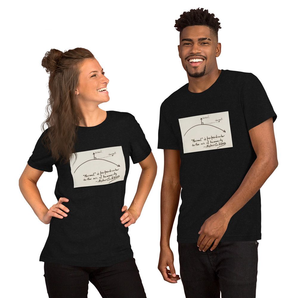 T-shirt: Normal is Perpendicular