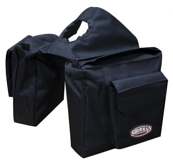 Nylon Horn Bag, Color: Black
