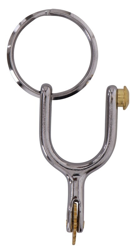 Spur With Rowel Keyring