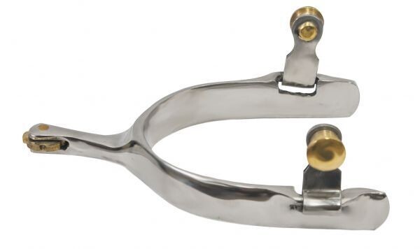 Stainless Steel Horizontal Rowel Spurs