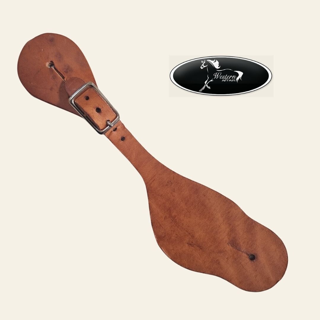 Single Ply Latigo Leather Spur Straps (Amish Range)