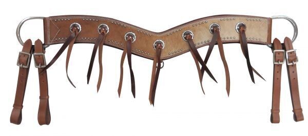 Hair-On Cowhide Tripping Collar