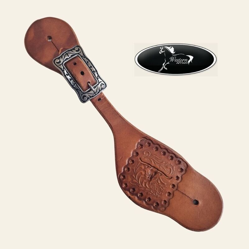Longhorn Old Timer Spur Straps (Amish Range)