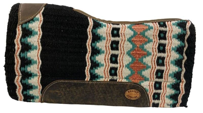 Klassy Cowgirl Metallic Rose &amp; Black Pad