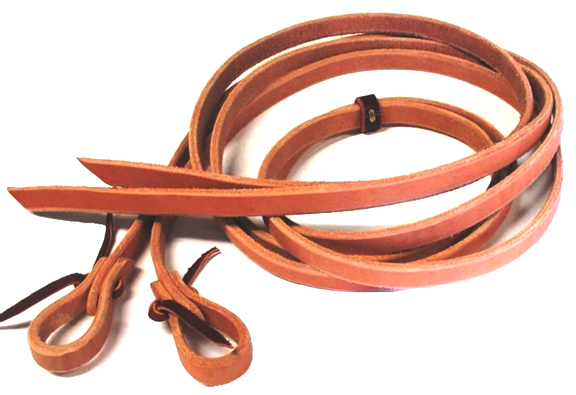 Harness Leather 8ft Split Reins - Amish Range