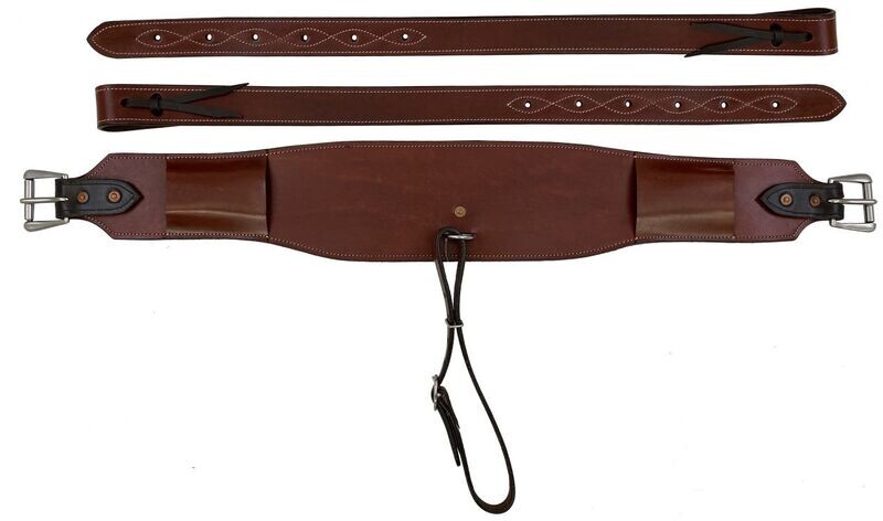 Heavy Duty Medium Leather Back Rigging 5&quot;