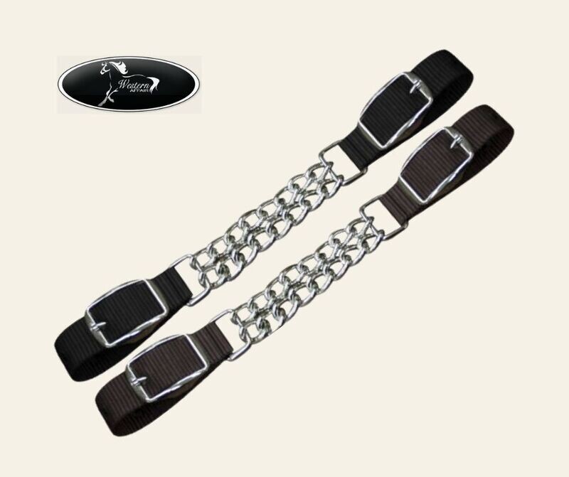 Nylon &amp; Chain Curb Strap