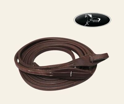Oiled Harness Leather Quick Change Split Reins