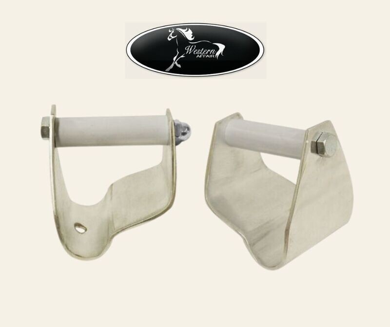 2.5&quot; Polished Aluminum Stirrup Turners