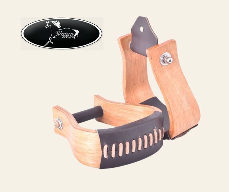 Curved Ashwood Stirrups Curved Ashwood Stirrups