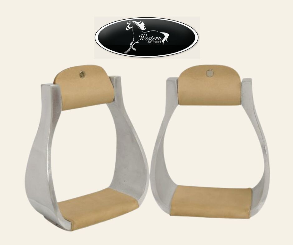 Polished Aluminum Stirrups