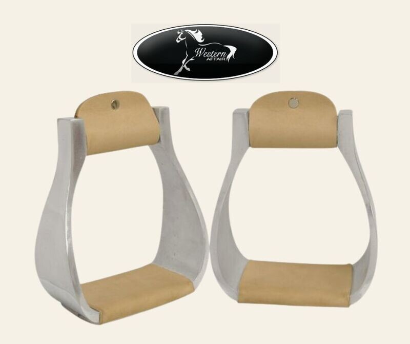 Polished Aluminum Stirrups