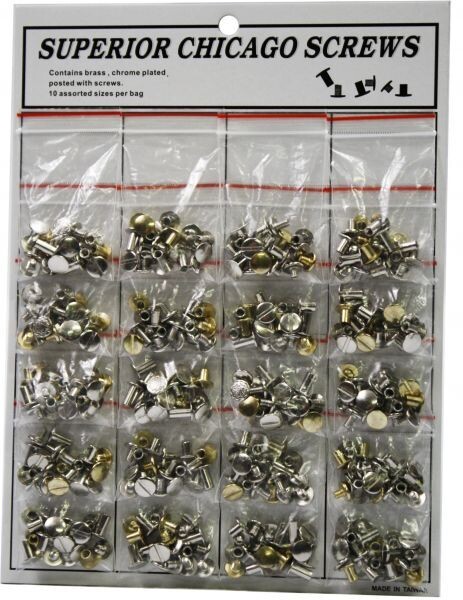 Chicago Screws - Bag of 10