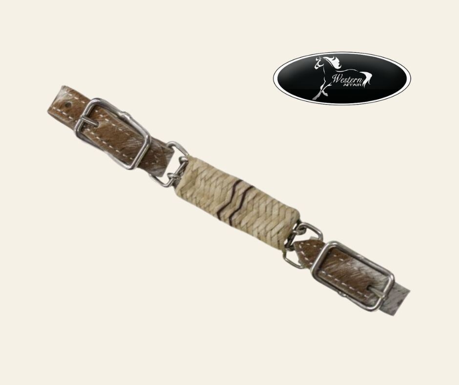 Rawhide Braided Curb Chain