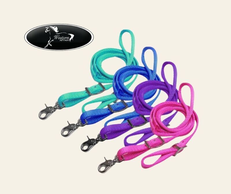 Pony/Youth 6ft Nylon Contest Reins