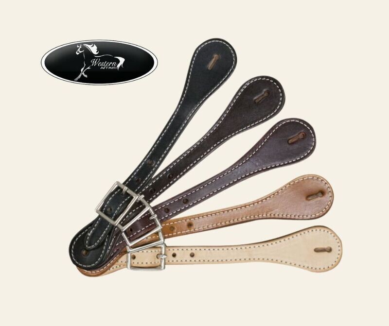 Adult Size Leather Spur Straps