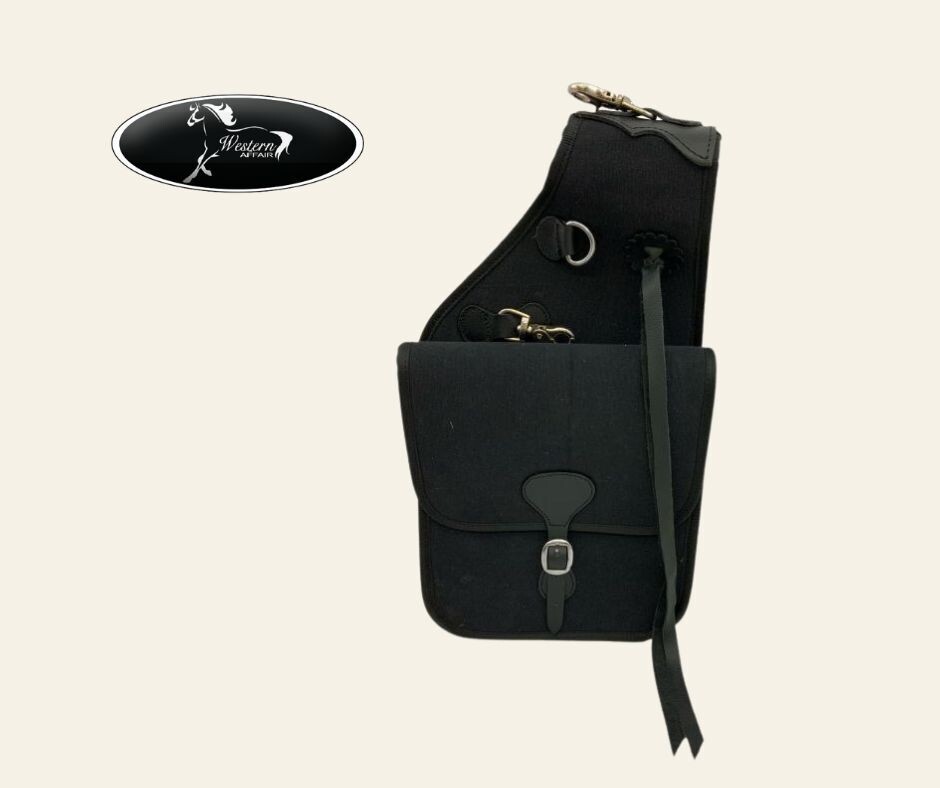 Deluxe Canvas Saddle Bag