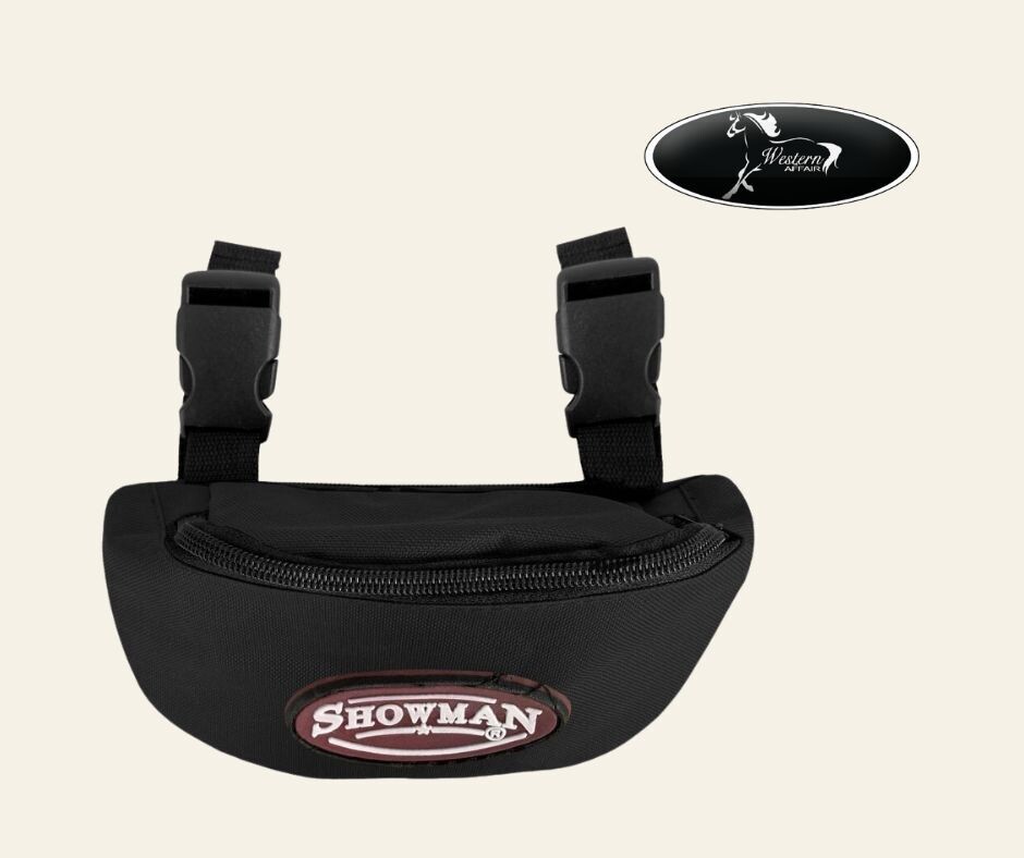 ​Insulated Nylon Saddle Pouch, Color: Black
