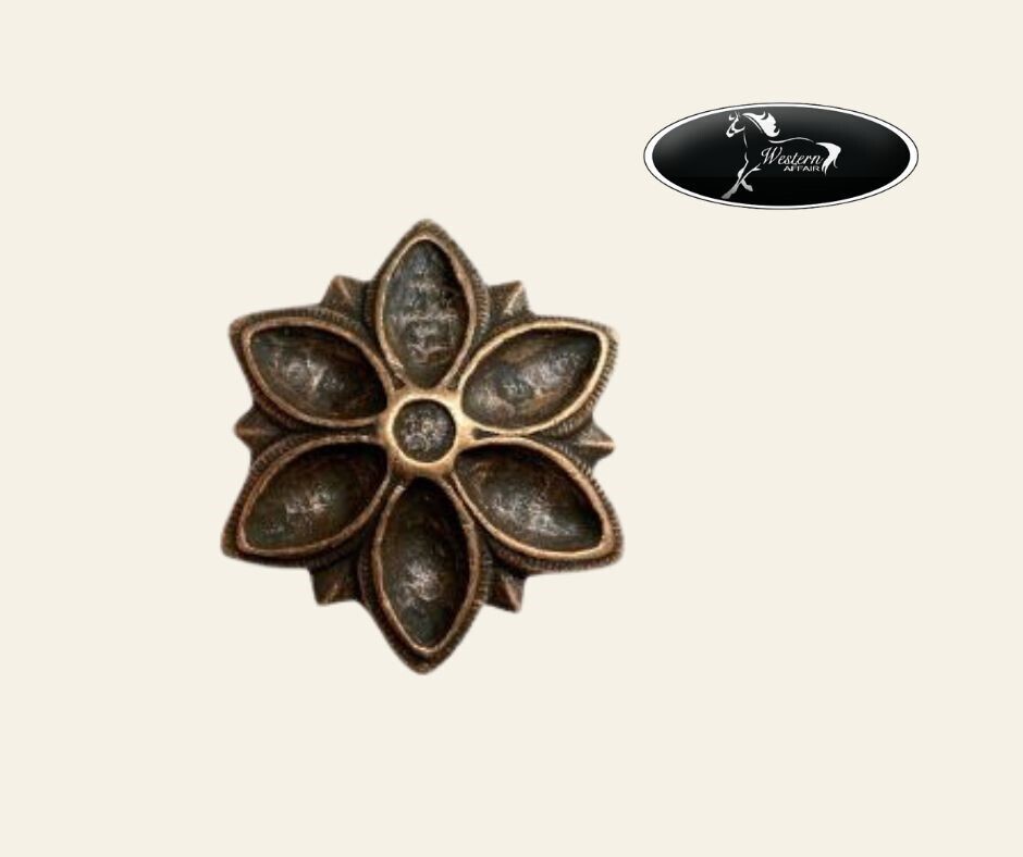 ​Copper Flower Concho