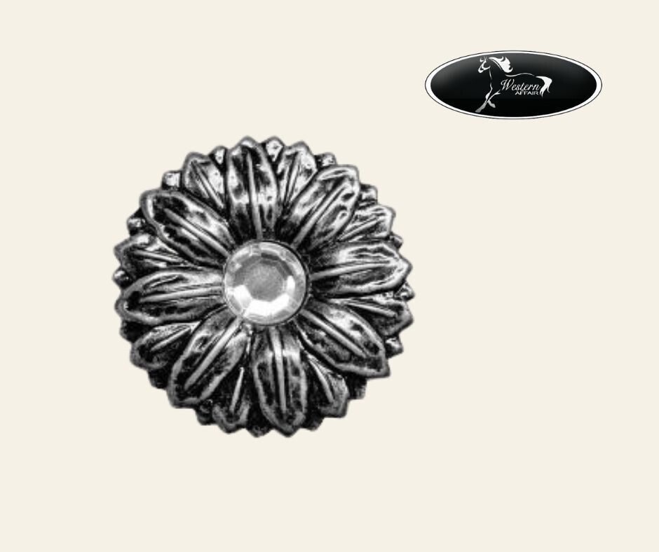 ​Silver Flower Concho