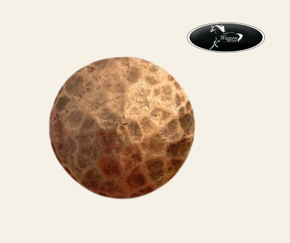 ​Copper Hammered Concho