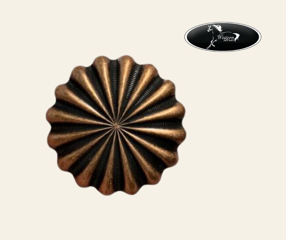 ​Copper Starburst Concho
