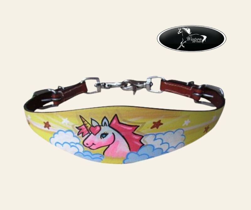​PONY SIZE Unicorn Print Wither Strap