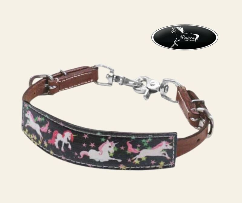 ​PONY SIZE Unicorn Print Wither Strap