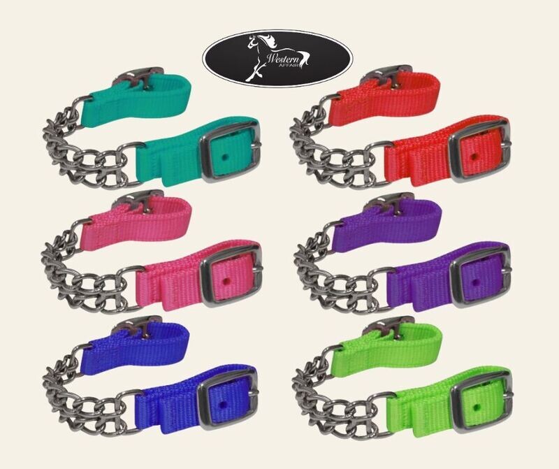 Colored Nylon Curb Chain