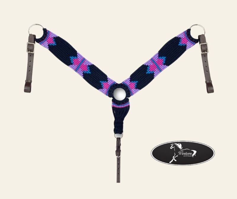 Wool Blend Multi-Strand Breast Collar Wool Blend Multi-Strand Breast Collar